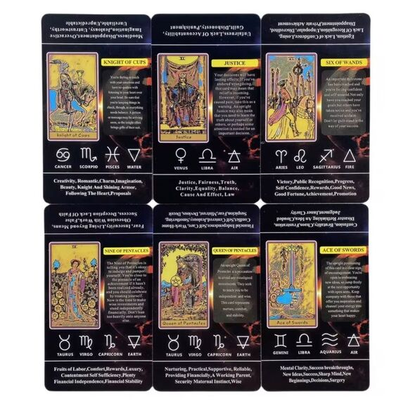 Tarot Keywords Card Set - Picture 3 of 4